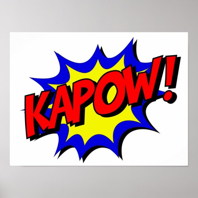 Comic Kapow Poster (Vorne)