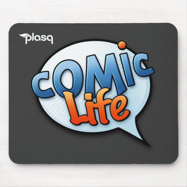 Comic-Leben Mousepad (Vorne)