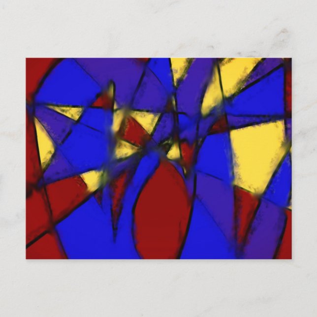 Comic Liebe Postkarte (Vorderseite)