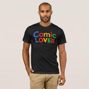 Comic-Liebhaber-Design T-Shirt