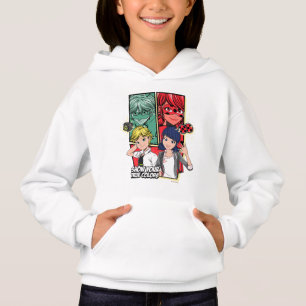 Comic Marinette & Adrien Hoodie