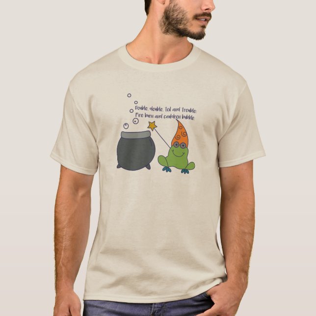 Comic McBeth Halloween T-Shirt (Vorderseite)