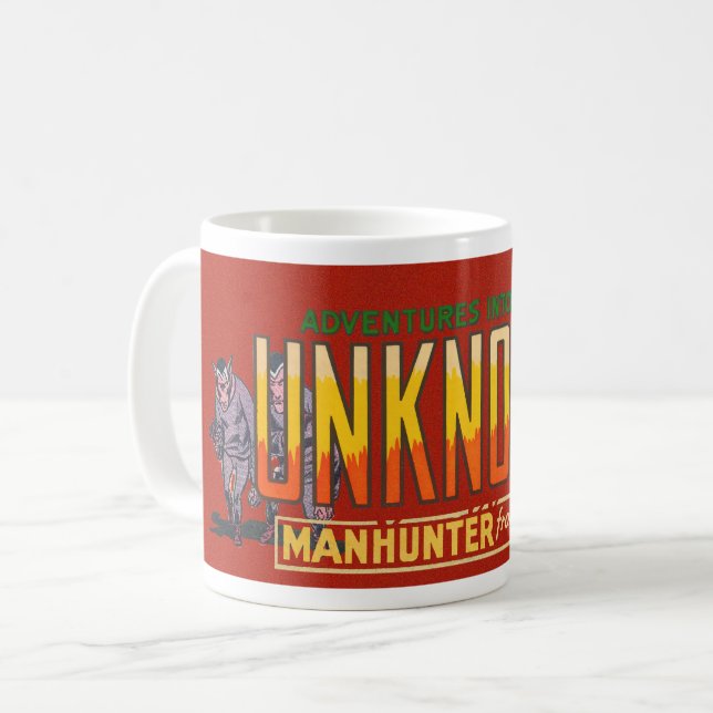 Comic MCM TITEL VINTAG! ALT! KURZ! Kaffeetasse (Vorderseite Links)