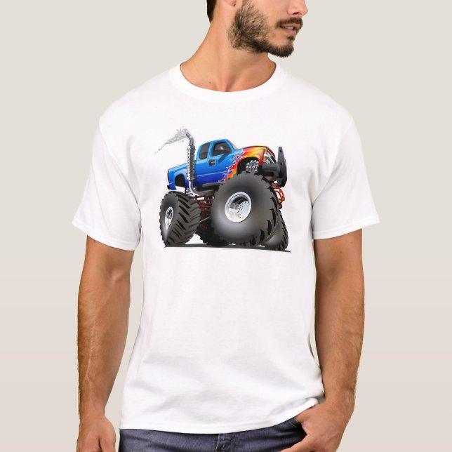 Comic-Monstertruck T-Shirt (Vorderseite)