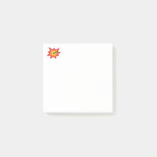 Comic-Nachhinweise Post-it Klebezettel