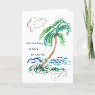 "Comic Palm #2"/"Agenda #1" Karte