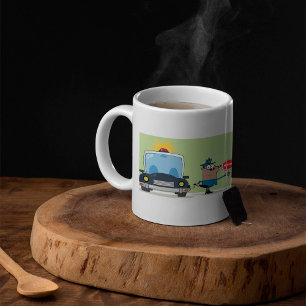 Comic-Polizist-Kaffeetasse Kaffeetasse