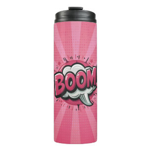 Comic Pop Art BOOM! Thermosbecher