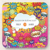 Comic Pop Art 💥 Sprechblase Hochzeit Graffiti