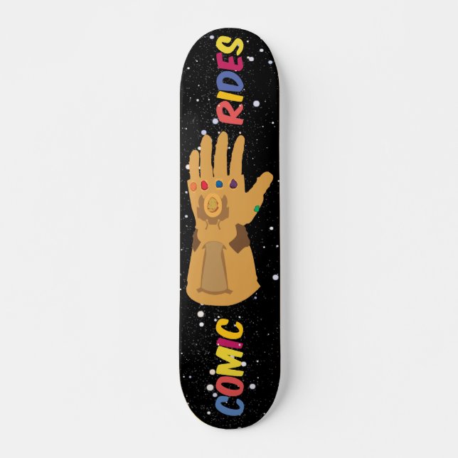 Comic reitet Unendlichkeits-Handschuh-Plattform Skateboard (Vorne)