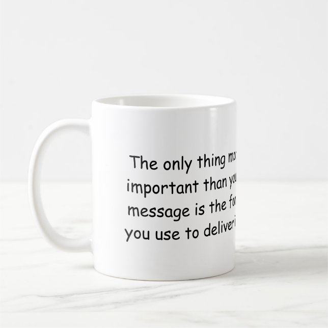 Comic Sans Kaffeetasse (Links)
