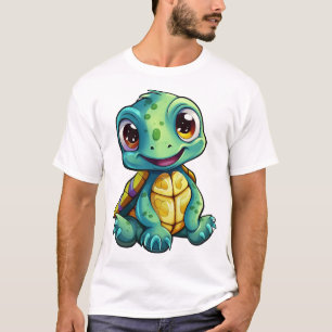 Comic-Schildkröten-Illustration Kopie Kopie Kopie  T-Shirt