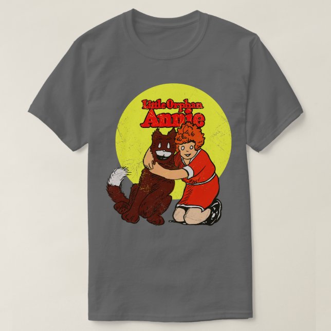 Comic strip Little Orphan Annie T-Shirt (Design vorne)