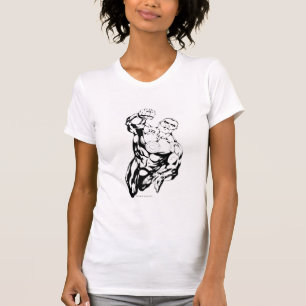 Comic Style - Aufblasen, Schwarz und Weiß T-Shirt
