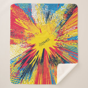 Comic Style Pop Art Explosion (3) Sherpadecke
