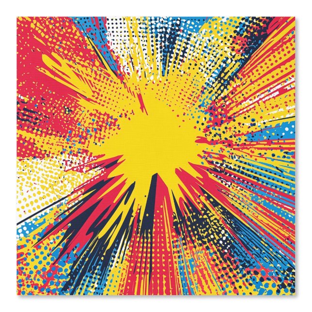 Comic Style Pop Art Explosion (3) Tapete (Vorderseite)