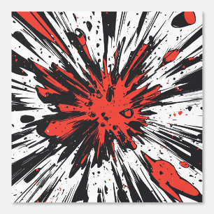 Comic Style Pop Art Explosion (7) Tapete