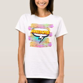 Comic Style Pop Art Retro Gelb PHANTASTISCH T-Shirt