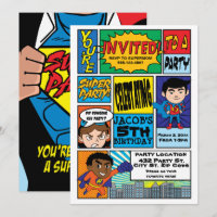 Comic Style Superheld