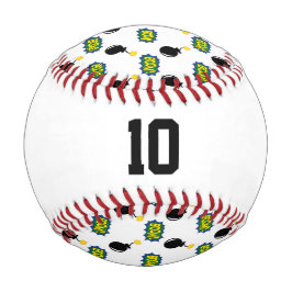 Comic Superhero Sports NUMMER Age Firecracker Baseball