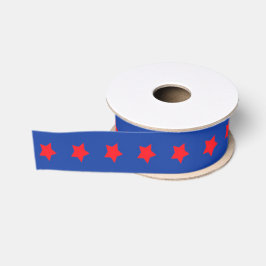 Comic Superhero Stars Red Blue Sports Fun Ripsband