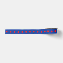 Comic Superhero Stars Red Blue Sports Fun Ripsband