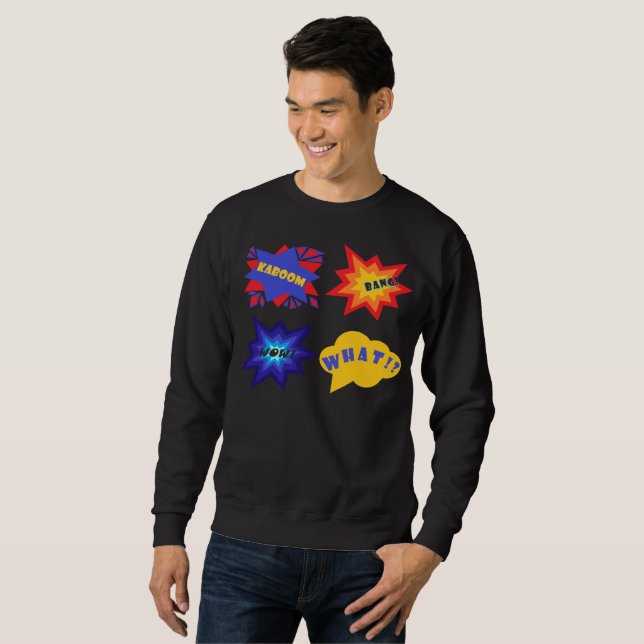 Comic Sweatshirt (Vorne ganz)