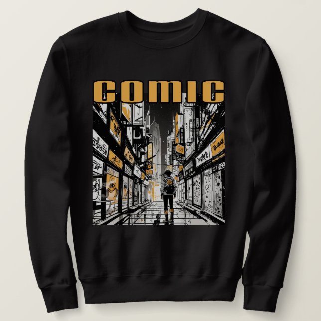 Comic Sweatshirt (Design vorne)