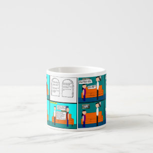 Comic-Tasse Espressotasse