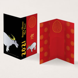 Comic Traditionelles Chinesisches OX-Jahr-2021-Pak