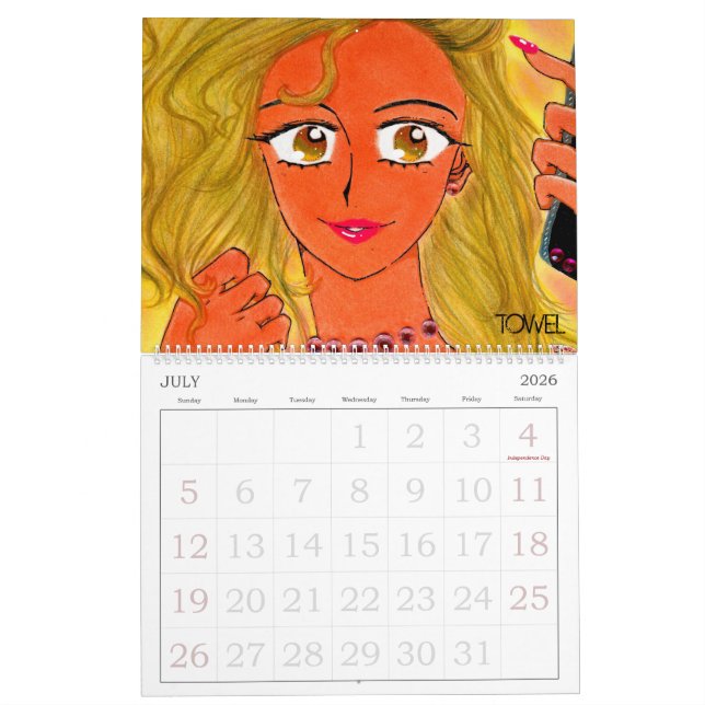 COMIC-TUCH 2018 KALENDER (Jul 2026)