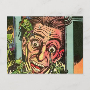 Comic "Weiße Schütteln" Postkarte
