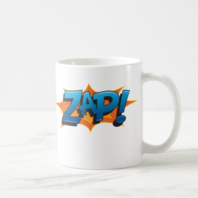 Comic Zap! Kaffeetasse (Rechts)