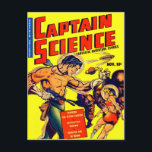 Comic zur Vintagen Science Fiction des Weltraumkri Postkarte<br><div class="desc">Space Warrior Vintage Science Fiction Comic Vintage Science Fiction, Horror, und Fantasy Illustration Art. Fantastische Sammlung Retro-Comic-Buchkunst auf T - Shirt, Hüten, Kühlschrankmagneten, Schaltflächen, Buttone, Grußkarten, Postkarten, Beuteln, Decken, Dartboards, Handtücher, Dekoratorschränke, Schürze, Wasserflaschen und viele andere spannende Geschenkideen. Großhandel erhältlich.</div>