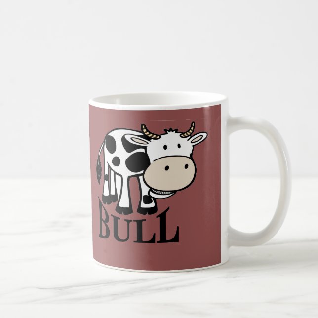 Comical Bull Kaffeetasse (Rechts)