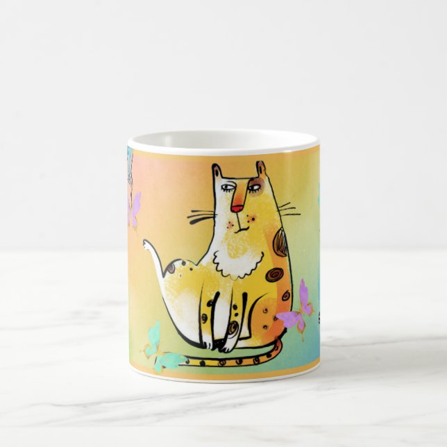 Comical Cat Tasse (Mittel)