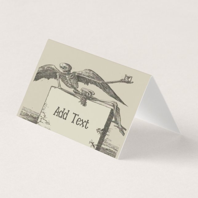 Comical Funeral, Adtext (Vorderseite)