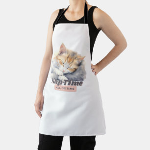 Comical Kitten Geschenke für Katzen-Mamas Schürze