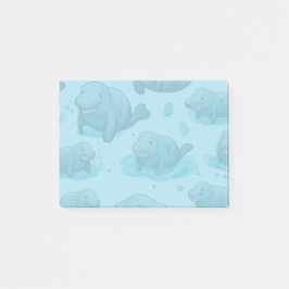 Comical Manatees Post-it Klebezettel