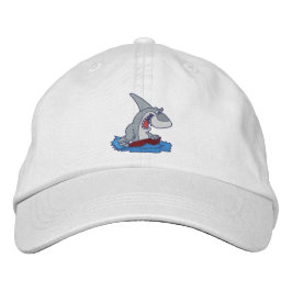 Comical Shark bestickte Cap Bestickte Baseballkappe
