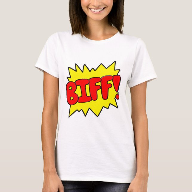 Comic'Biff! ' T-Shirt (Vorderseite)