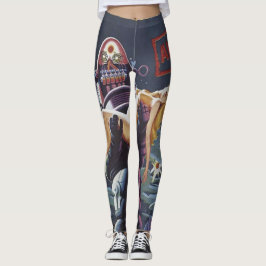 Comicbuch-Leggings Leggings