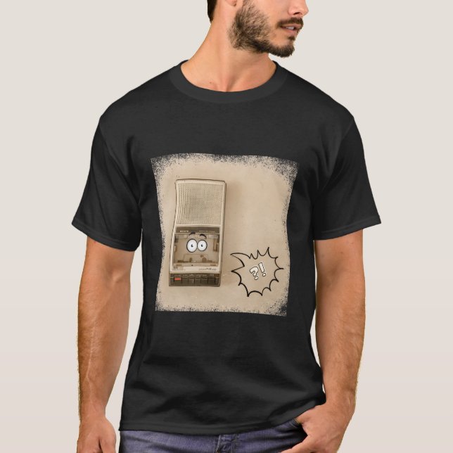 Comicen der Retro-Serie T-Shirt (Vorderseite)