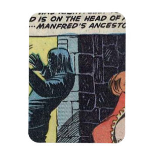 Comicen des Goldenen Horrors  70er Beängstigende V Magnet