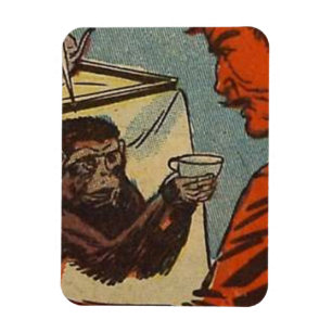 Comicen des Goldenen Horrors 70ER VINTAGE COMIC Magnet