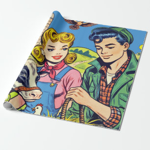 Comicen Geschenkpapier
