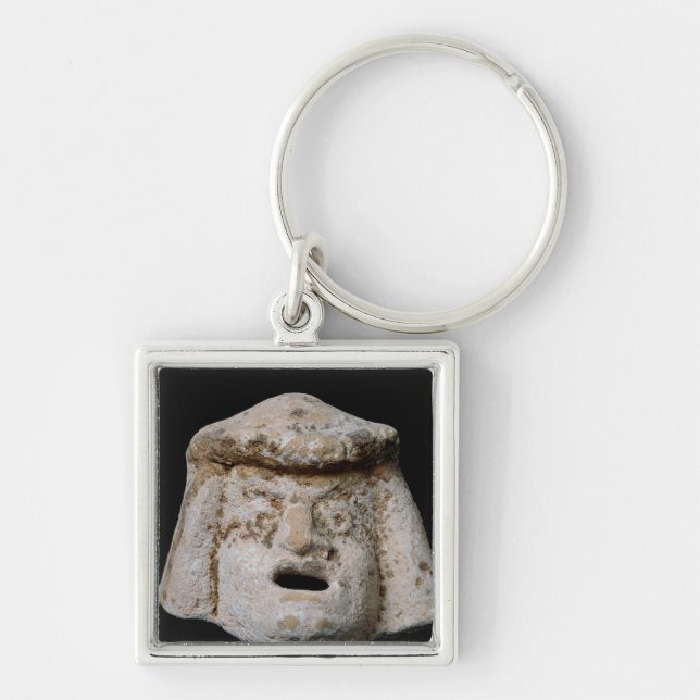 Comicmaske Schlüsselanhänger (Vorne)