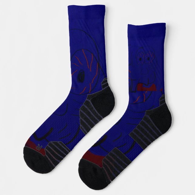 Comics Character Athletic Socks Socken (Links)
