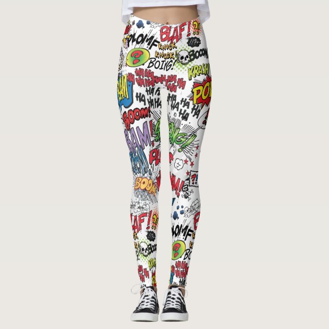 Comics Elements Leggings (Vorderseite)