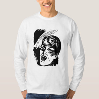 Comics-Mann Schrei Halloween T-Shirt